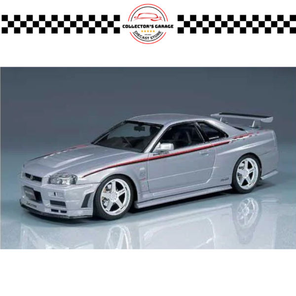 043509 (3) AOSHIMA 1/24 NISSAN SKYLINE GT-R R34 NISMO Z-TUNE