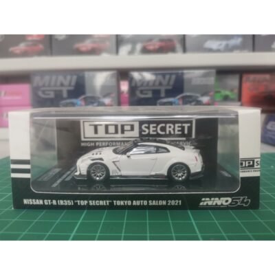 INNO64 1/64 NISSAN GT-R (R35) TOP SECRET" TOKYO AUTO SALON 2021"