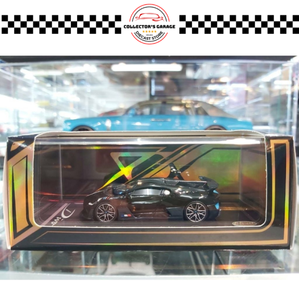 Error 404 1/64 Bugatti Divo Black (1) ERROR 404 1/64 BUGATTI DIVO BLACK