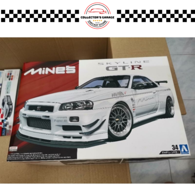 AOSHIMA 1/24 MINE'S GTR R34