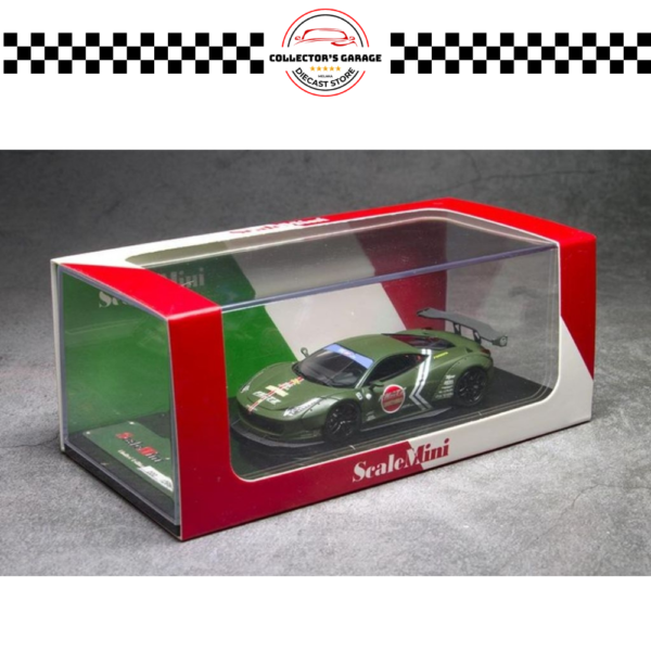C2021121401-458 SCALEMINI 1/64 LIBERTY WALK FERRARI 458 GT