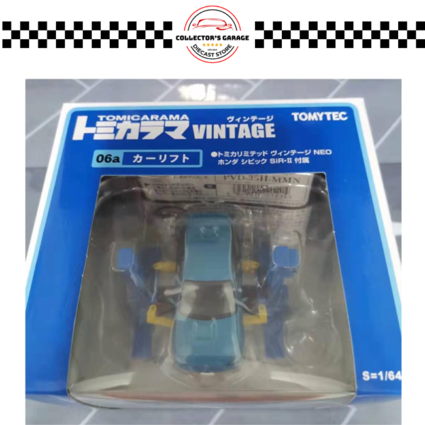 TOMICA VINTAGE 1/64 06A CAR LIFE W/HONDA CIVIC SIR-LL EG6