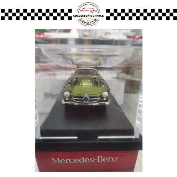 GDF83 (4) HOT WHEELS 1/64 RLC GULLWING GREEN MERCEDES-BENZ '55 300SL