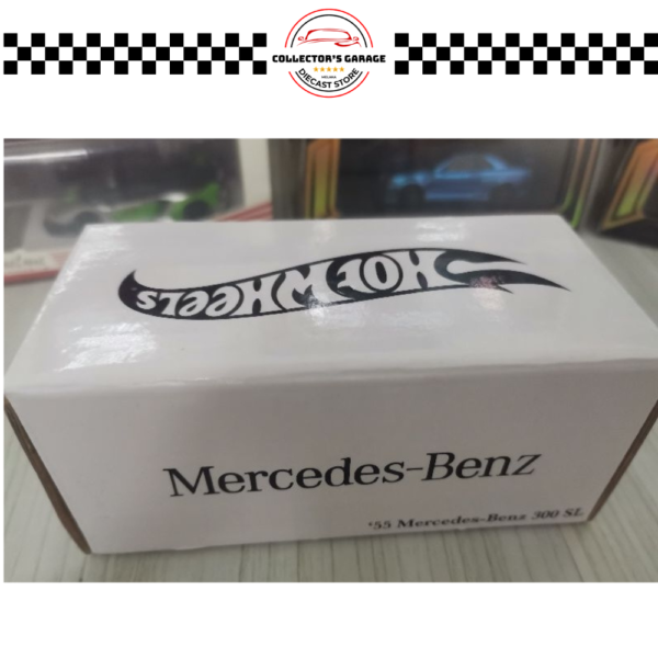 GDF83 HOT WHEELS 1/64 RLC GULLWING GREEN MERCEDES-BENZ '55 300SL