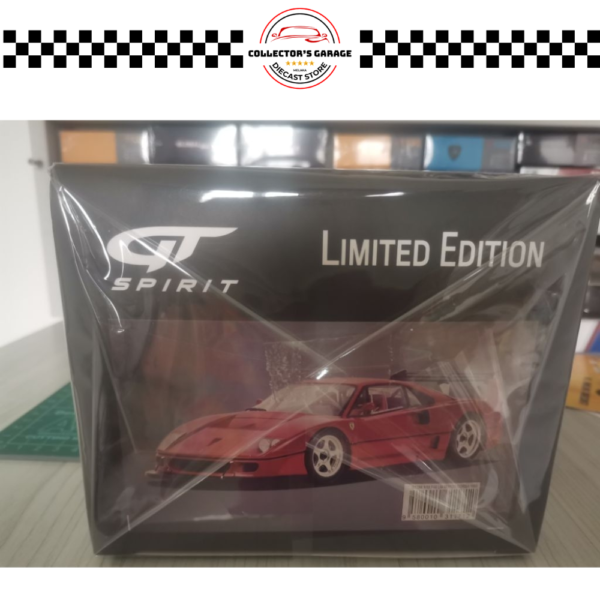 GT388 (3) GT SPIRIT 1/18 #GT388 FERRARI F40 LM ROSSO CORSA