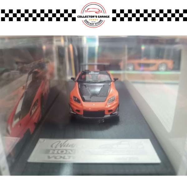 WILDFIRE 1/64 HONDA S2000 VOLTEX ORANGE