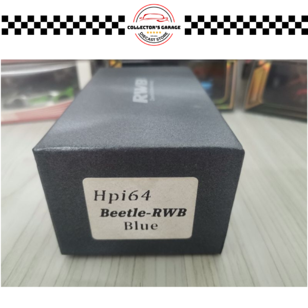HPI64 MODELS 1/64 RWB VW BEETLE BLUE METALLIC