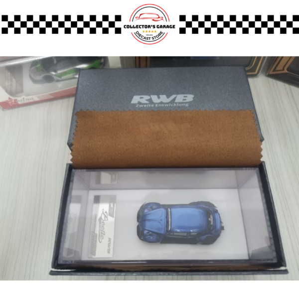 HPI64 MODELS 1/64 RWB VW BEETLE BLUE METALLIC