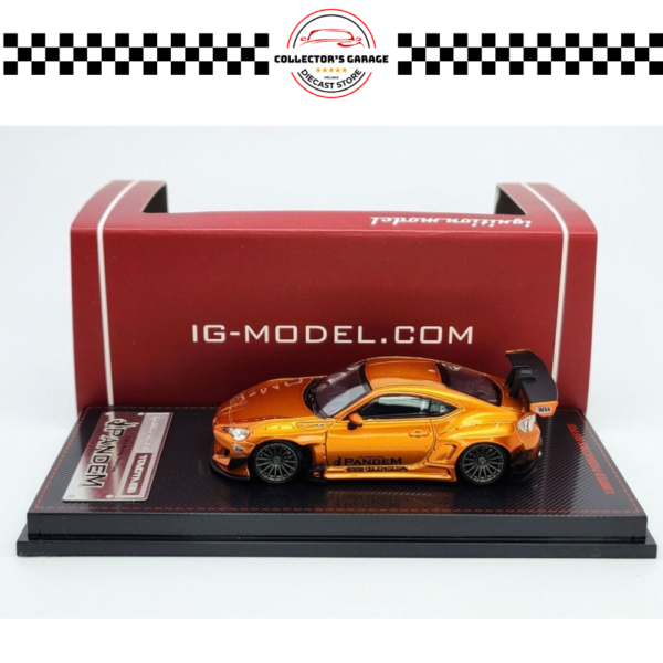 [IGNITION MODEL] 1/64 PANDEM TOYOTA 86 V3 ORANGE METALLIC