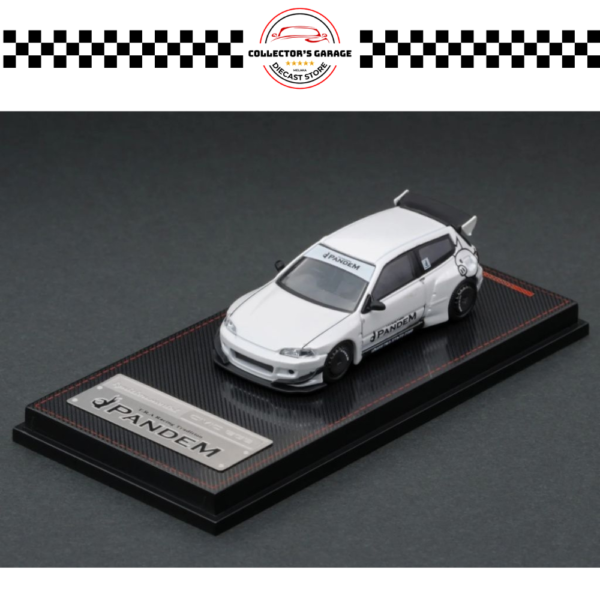 IG1415 (3) IGNITION MODEL 1/64 PANDEM CIVIC (EG6) WHITE
