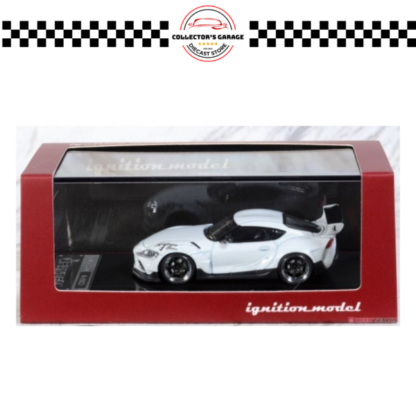 IG2333 IGNITION MODEL 1/64 PANDEM SUPRA A90 PEARL WHITE