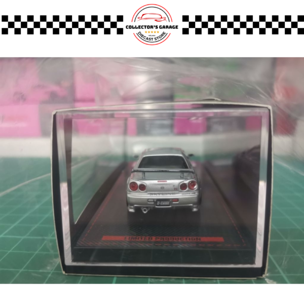 IG3840 (6) IGNITION MODEL 1/64 #IG3840 NISMO (R34) GT-R Z-TUNE SILVER