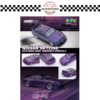 IN64-400R-HKTS23 (2) INNO64 1/64 NISSAN SKYLINE GT-R (R33) NISMO 400R MIDNIGHT PURPLE LL HK TOYCAR 2023 SPECIAL EDITION