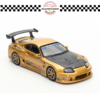IN64-A80TS-GOLD (4) INNO64 1/64 TOYOTA SUPRA (A80) GT300 TOP SECRET - GOLD