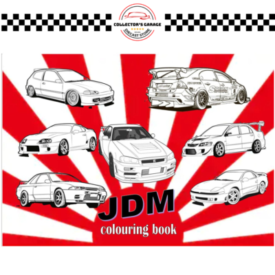 JDM COLOURING BOOK - KOUKI EDITION JDM COLOURING BOOK - KOUKI EDITION