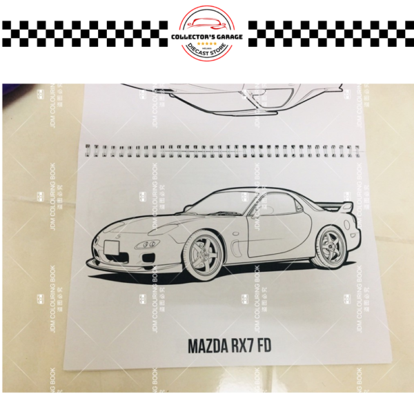JDM COLOURING BOOK - KOUKI EDITION JDM COLOURING BOOK - KOUKI EDITION