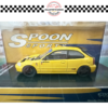 M65013 (3) MOTORHELIX 1/64 HONDA CIVIC TYPE R (EK9) SPOON YELLOW