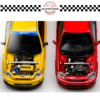 M65013 (6) MOTORHELIX 1/64 HONDA CIVIC TYPE R (EK9) SPOON YELLOW