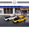 M65013 (7) MOTORHELIX 1/64 HONDA CIVIC TYPE R (EK9) SPOON YELLOW