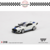 MINI GT 1/64 #318 FORD SHELBY GT500 DRAGON SNAKE CONCEPT OXFORD WHITE