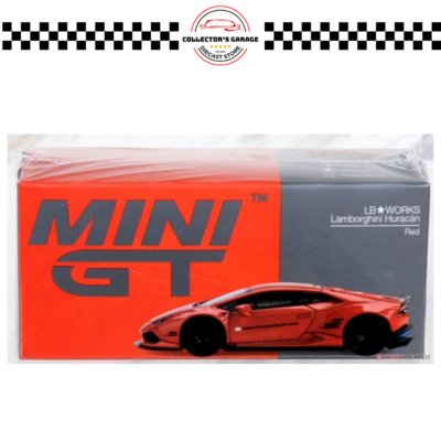MINI GT 1/64 #375 LB★WORKS LAMBORGHINI HURACAN VER. 2 RED