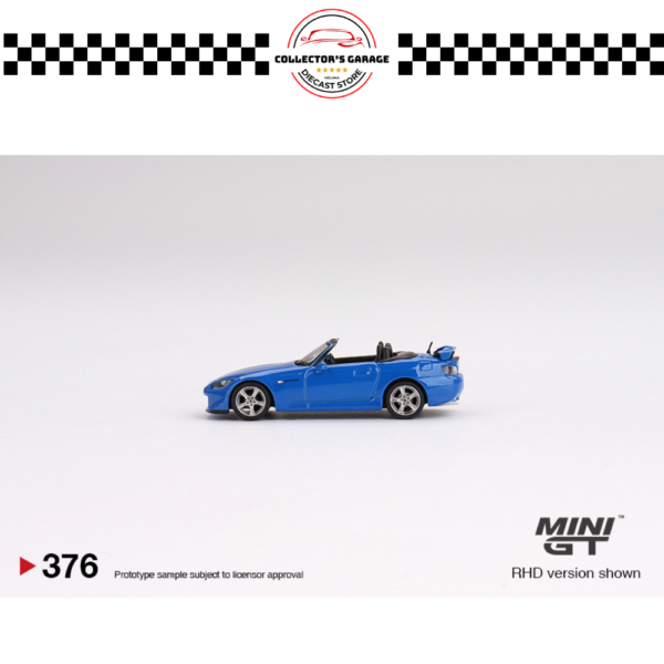 MGT00376 (4) MINI GT 1/64 #376 HONDA S2000 (AP2) TYPE S APEX BLUE