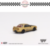 MINI GT 1/64 JAPAN EXCLUSIVE #431 TOP SECRET NISSAN SKYLINE GTR VR32 TOP SECRET GOLD