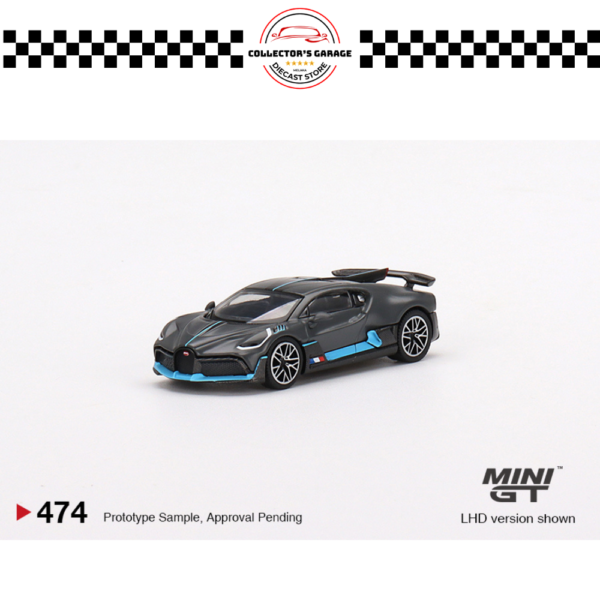 MINI GT 1/64 #474 BUGATTI DIVO PRESENTATION