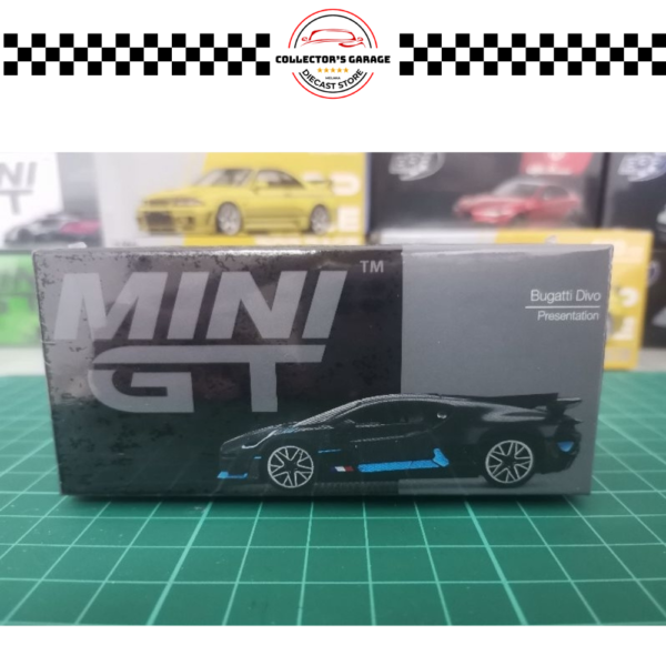 MINI GT 1/64 #474 BUGATTI DIVO PRESENTATION