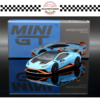 MINI GT 1/64 #475 LAMBORGHINI HURACAN STO BLU LAUFEY