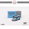 MINI GT 1/64 #475 LAMBORGHINI HURACAN STO BLU LAUFEY
