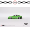 MINI GT 1/64 #500 NISSAN SILVIA (S15) ROCKET BUNNY GREEN