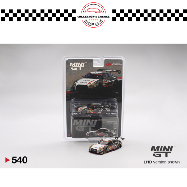 MGT00540 (3) (BLISTER) MINI GT 1/64 #540 NISSAN GT-R NISMO GT3 #10 TANAX GAINER 2022 SUPER GT SERIES