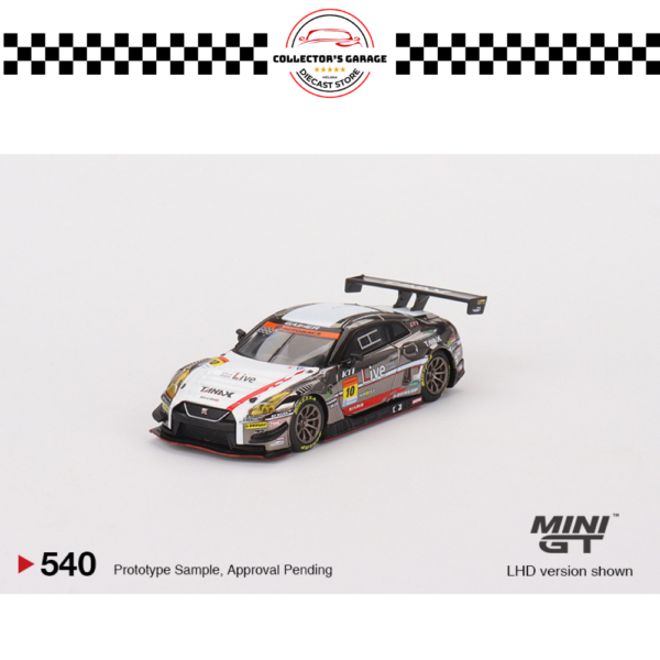 MGT00540 (4) (BLISTER) MINI GT 1/64 #540 NISSAN GT-R NISMO GT3 #10 TANAX GAINER 2022 SUPER GT SERIES