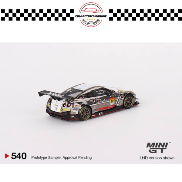 MGT00540 (5) (BLISTER) MINI GT 1/64 #540 NISSAN GT-R NISMO GT3 #10 TANAX GAINER 2022 SUPER GT SERIES
