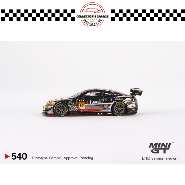 MGT00540 (6) (BLISTER) MINI GT 1/64 #540 NISSAN GT-R NISMO GT3 #10 TANAX GAINER 2022 SUPER GT SERIES
