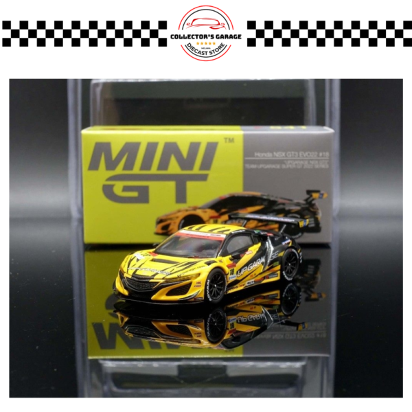 MINI GT 1/64 #541 HONDA NSX GT3 EVO22 #18 TEAM UPGARAGE 2022 SUPER GT SERIES