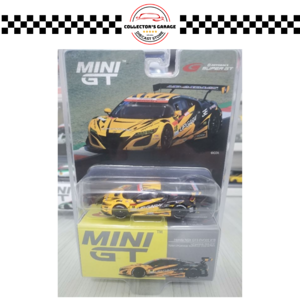MINI GT 1/64 #541 HONDA NSX GT3 EVO22 #18 TEAM UPGARAGE 2022 SUPER GT SERIES