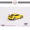 MGT00565 MINI GT 1/64 #565 PORSCHE 911 (992) GT3 RACING YELLOW
