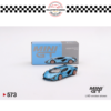 MINI GT 1/64 #573 LAMBORGHINI SIÁN FKP 37 BLU AEGIR