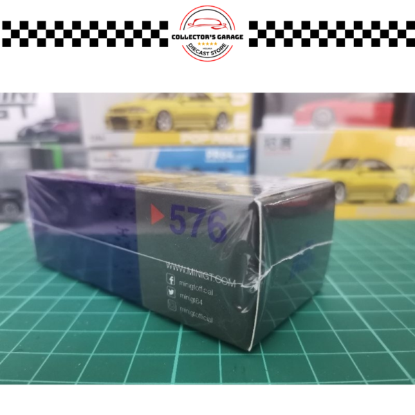 MGT00576 (2) MINI GT 1/64 NISSAN SILVIA (S15) LB-SUPER SILHOUETTE #555 2022 FORMULA DRIFT JAPAN