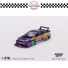 MGT00576 (9) MINI GT 1/64 NISSAN SILVIA (S15) LB-SUPER SILHOUETTE #555 2022 FORMULA DRIFT JAPAN