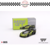 MINI GT 1/64 #605 LB-SILHOUETTE WORKS LAMBORGHINI AVENTADOR GT EVO LIME
