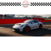 MGT00630 (4) MINI GT 1/64 #630 PORSCHE 911 (992) GT3 RS WHITE WITH PYRO RED ACCENT PACKAGE