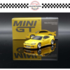 MINI GT 1/64 #643 NISSAN SILVIA (S15) ROCKET BUNNY BRONZE YELLOW