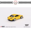 MINI GT 1/64 #643 NISSAN SILVIA (S15) ROCKET BUNNY BRONZE YELLOW