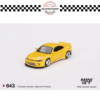 MINI GT 1/64 #643 NISSAN SILVIA (S15) ROCKET BUNNY BRONZE YELLOW