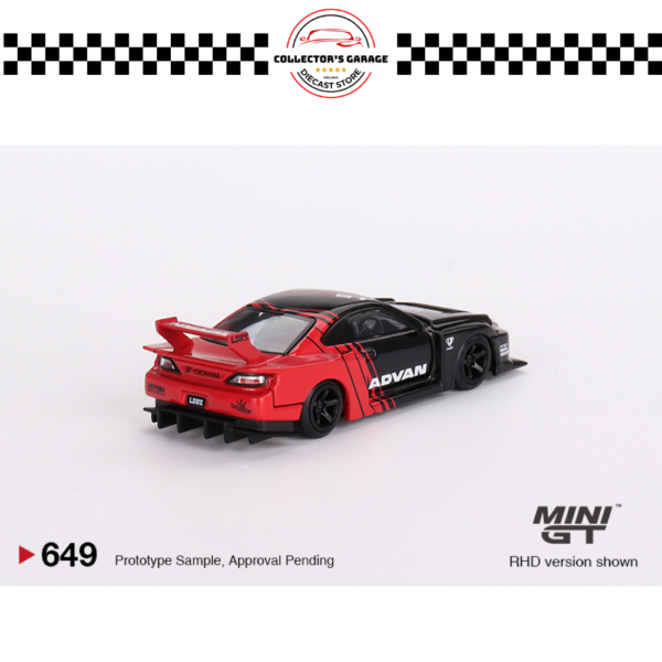 MGT00649 (3) MINI GT 1/64 #649 NISSAN LB-SUPER SILHOUETTE S15 SILVIA ADVAN
