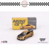 MGT00676 (4) MINI GT 1/64 #676 NISSAN SKYLINE GT-R (R34) TOP SECRET TOP SECRET GOLD