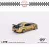 MGT00676 (6) MINI GT 1/64 #676 NISSAN SKYLINE GT-R (R34) TOP SECRET TOP SECRET GOLD